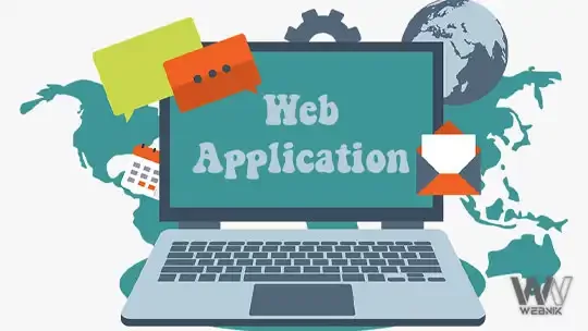 What is a web application and for which businesses it is used?
